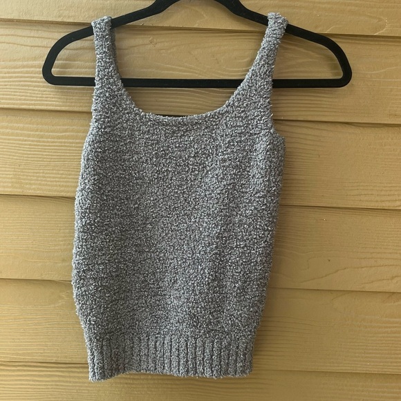 SKIMS Cozy Knit Tank in Grey Size S/M - Picture 1 of 3